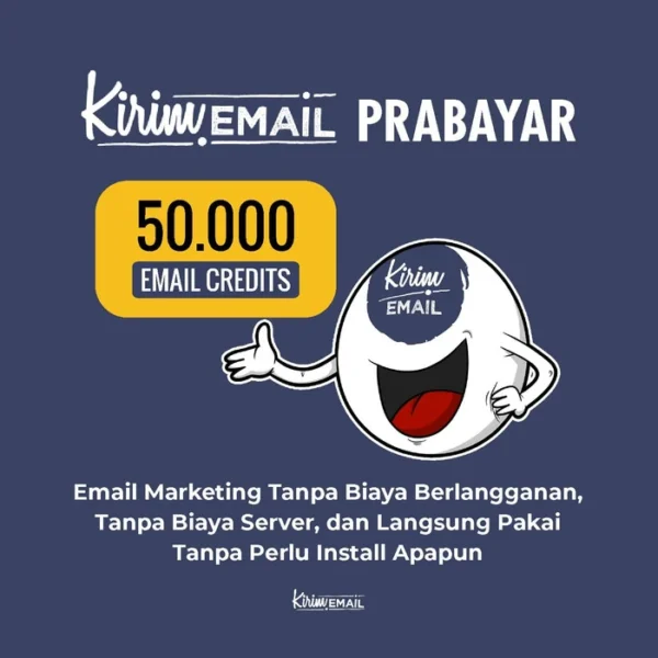 Kirim.Email 50.000 Credits